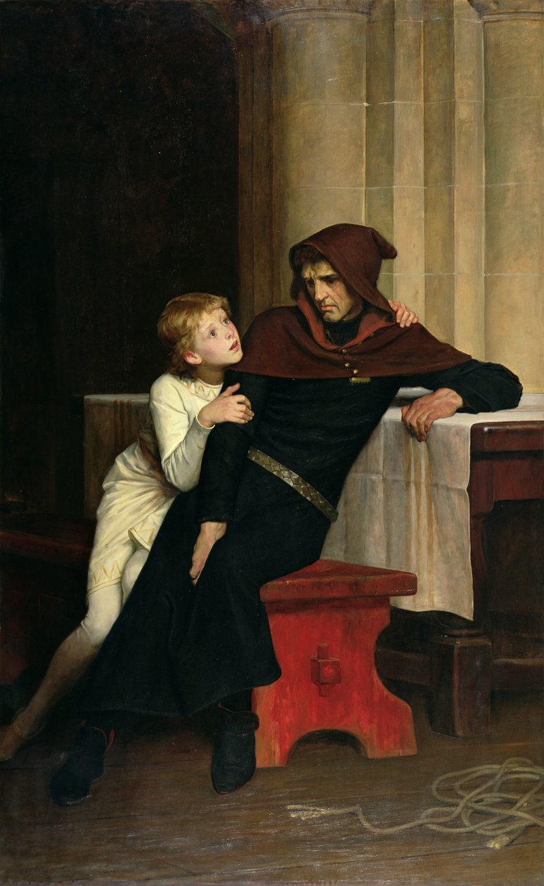 Prins Arthur och Prins Hubert av William Frederick Yeames