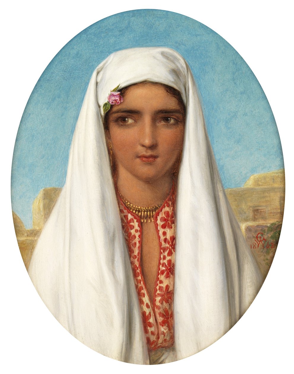 En österländsk skönhet, 1862 av William Gale