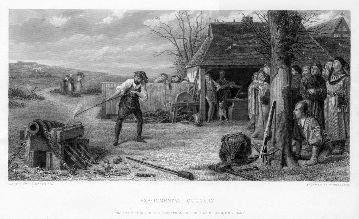 Experimentell Gunnery, 1800-talet. av William Greatbach