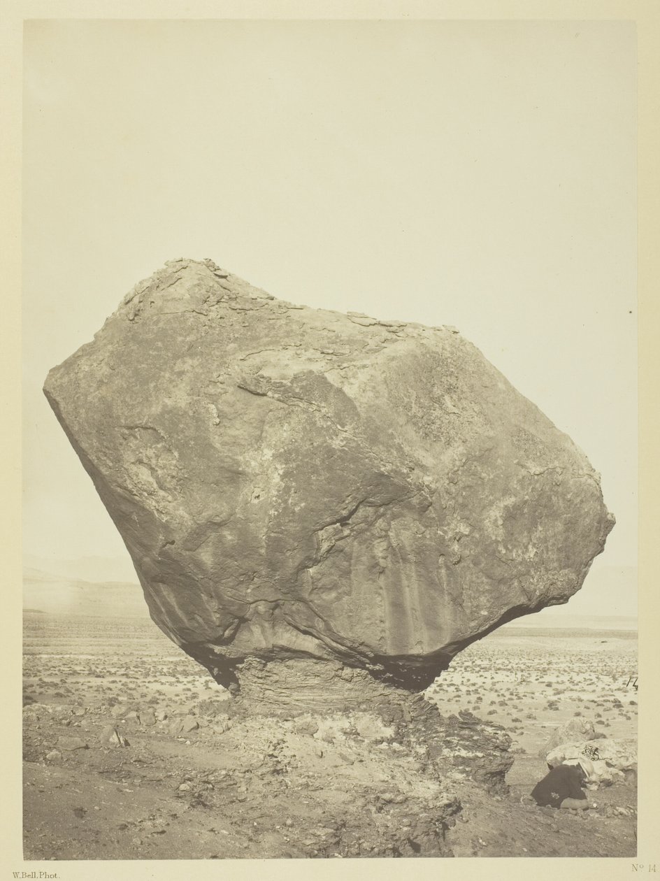 Upphöjd klippa, Rocker Creek, Arizona av William H. Bell