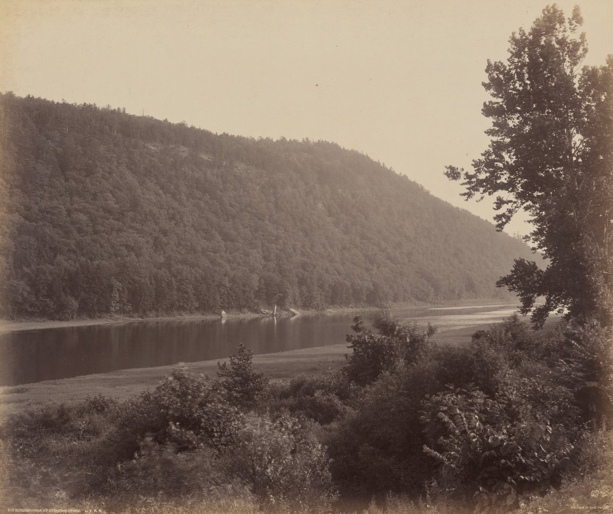 Susquehanna vid Standing Stone av William H. Rau