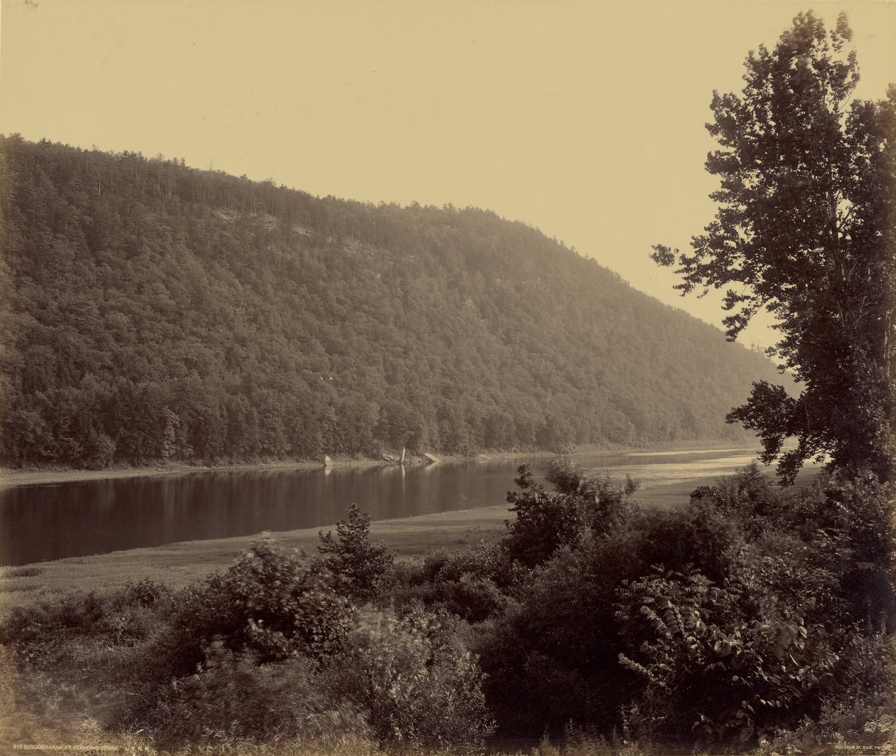 Susquehanna vid Standing Stone. av William H. Rau