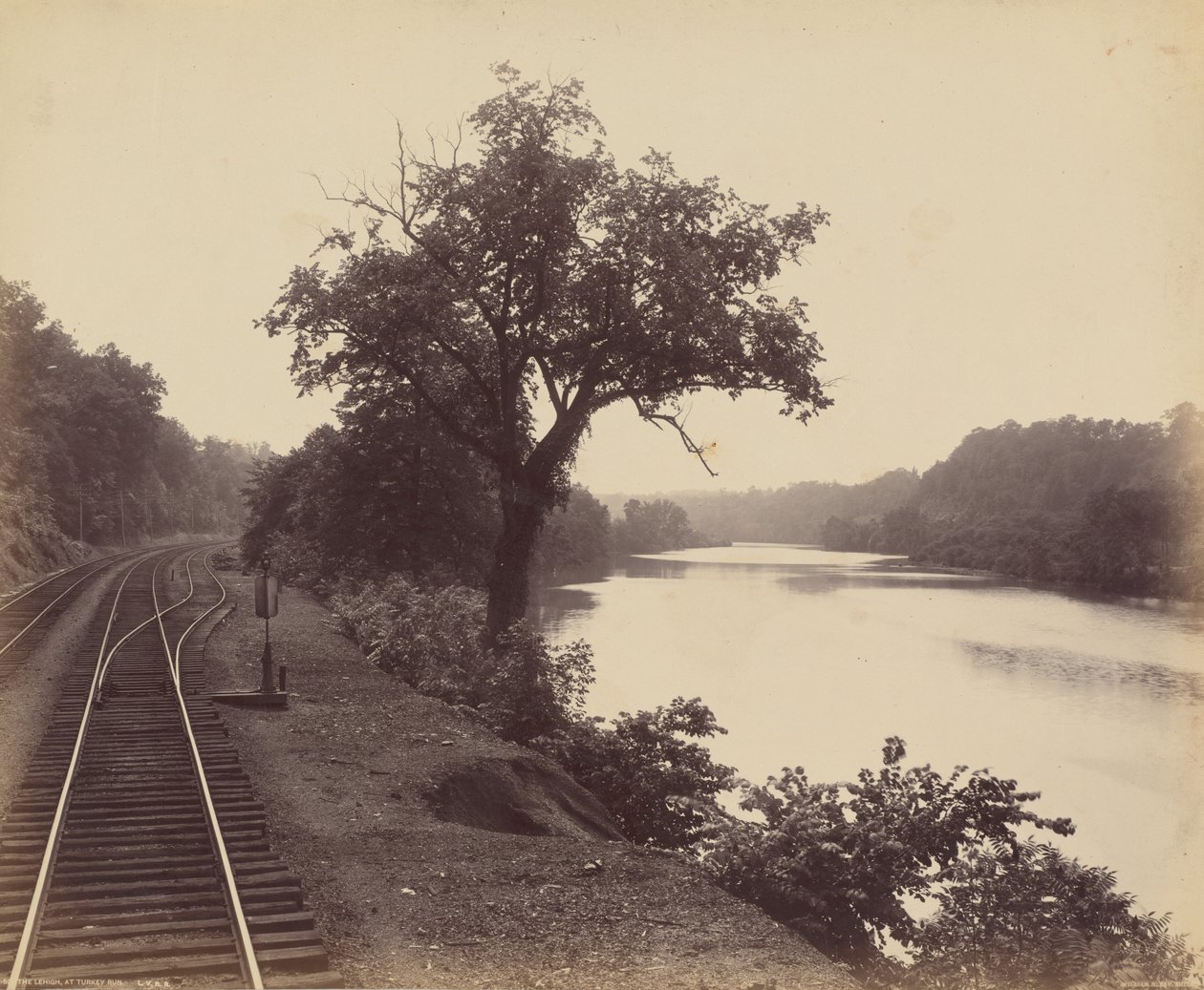Lehigh, på Turkiet Run av William H. Rau