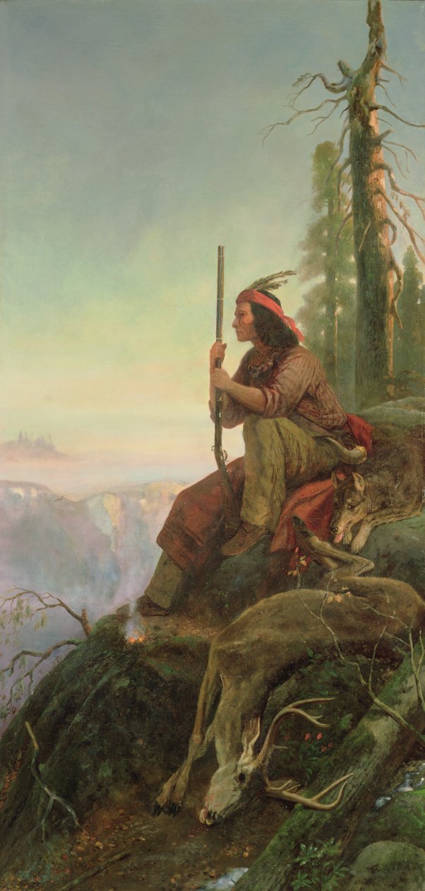 Signalbranden, 1880 av William Hahn