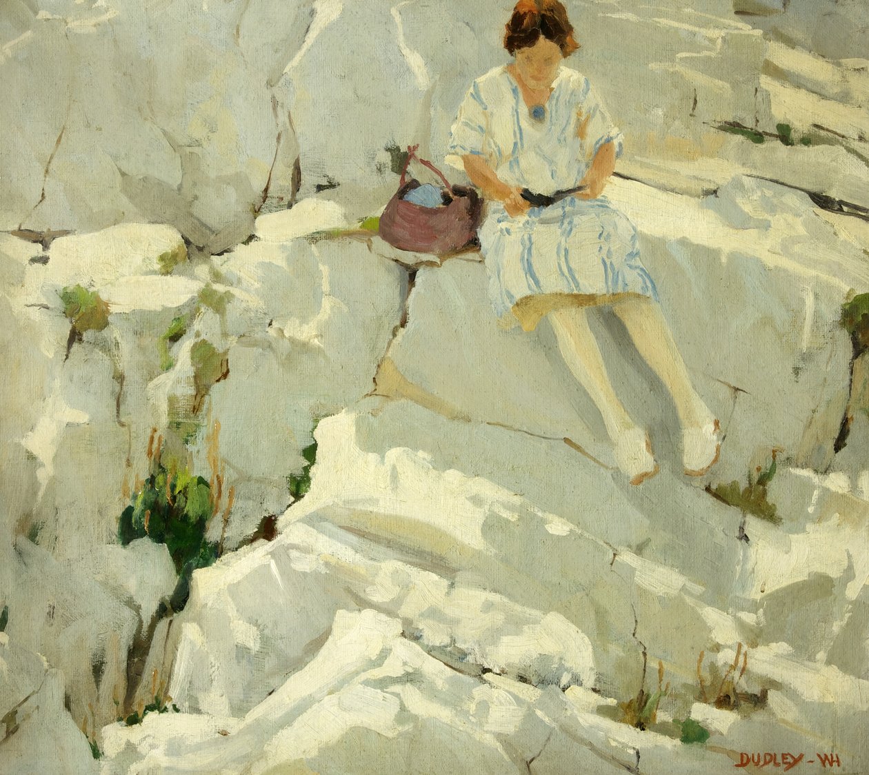 Butterfly on the Rocks av William Harold Dudley