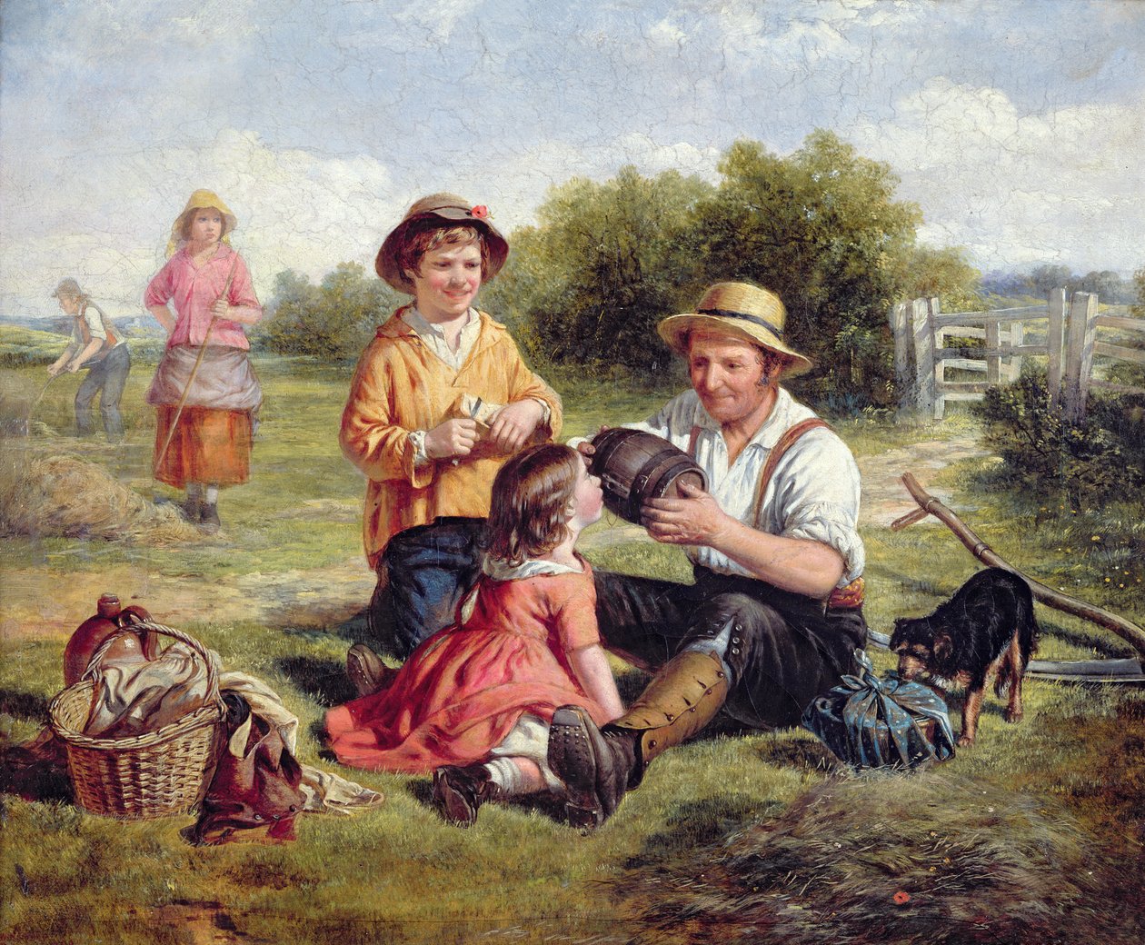 Hayfield av William Hemsley