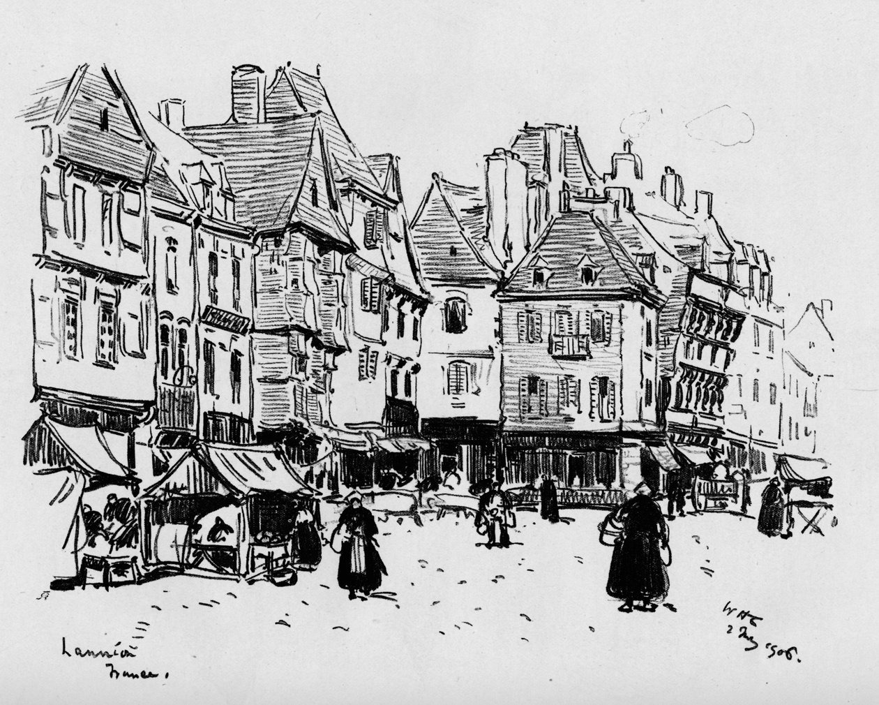 Lannion, 1907 av William Henry Charlton