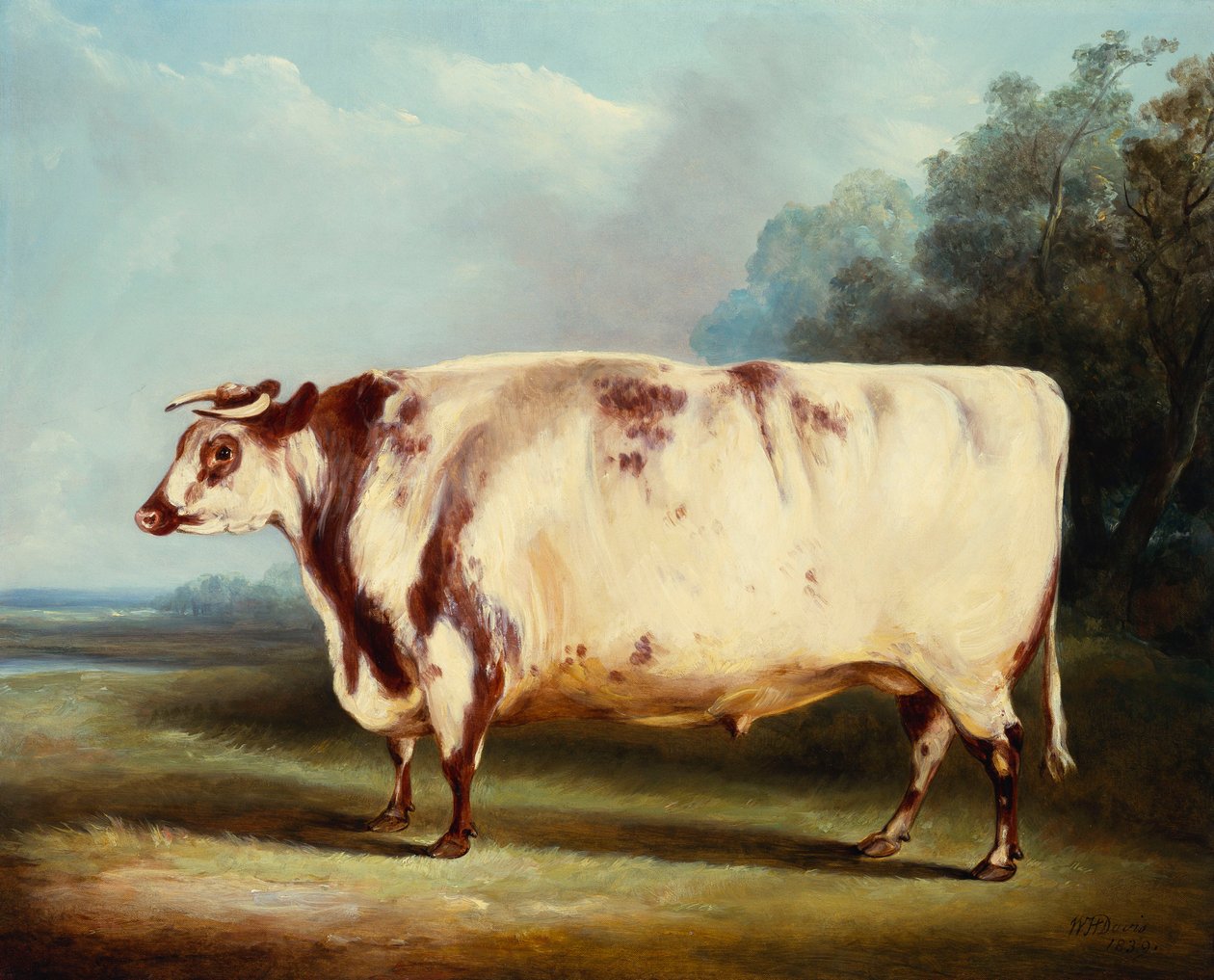 En pristjur, 1839 av William Henry Davis