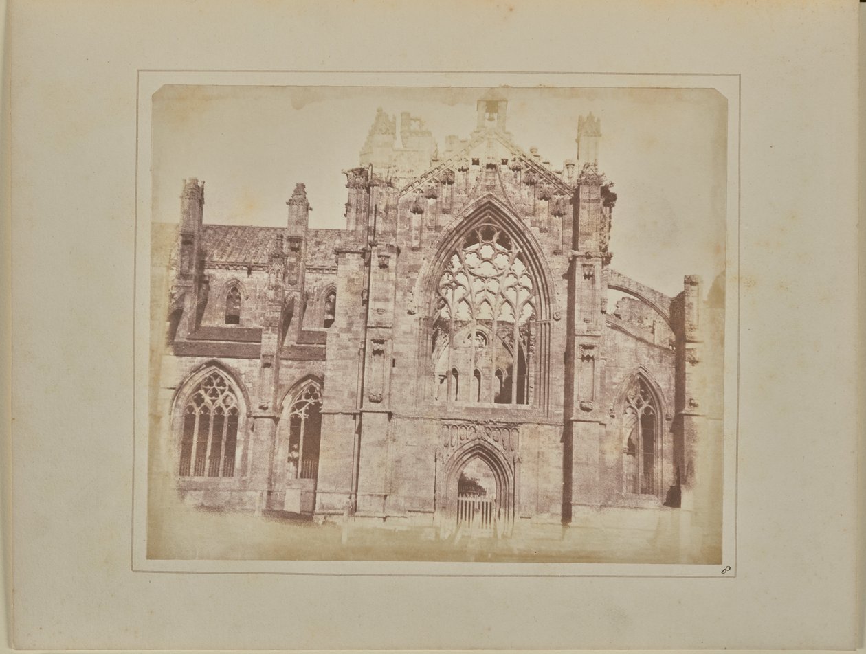 Melrose Abbey av William Henry Fox Talbot