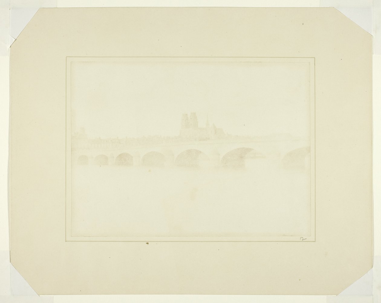 Bron i Orleans av William Henry Fox Talbot