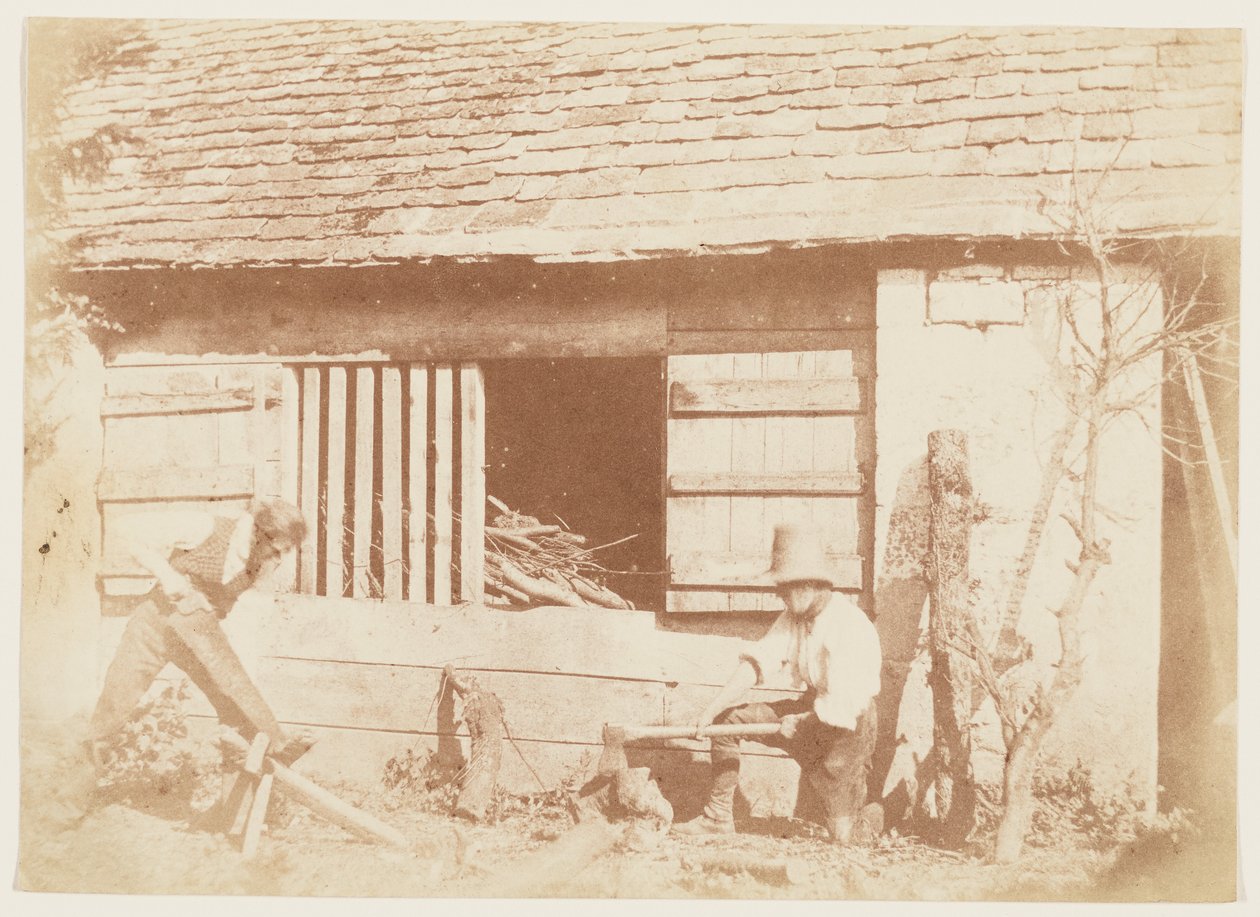 The Woodcutters av William Henry Fox Talbot