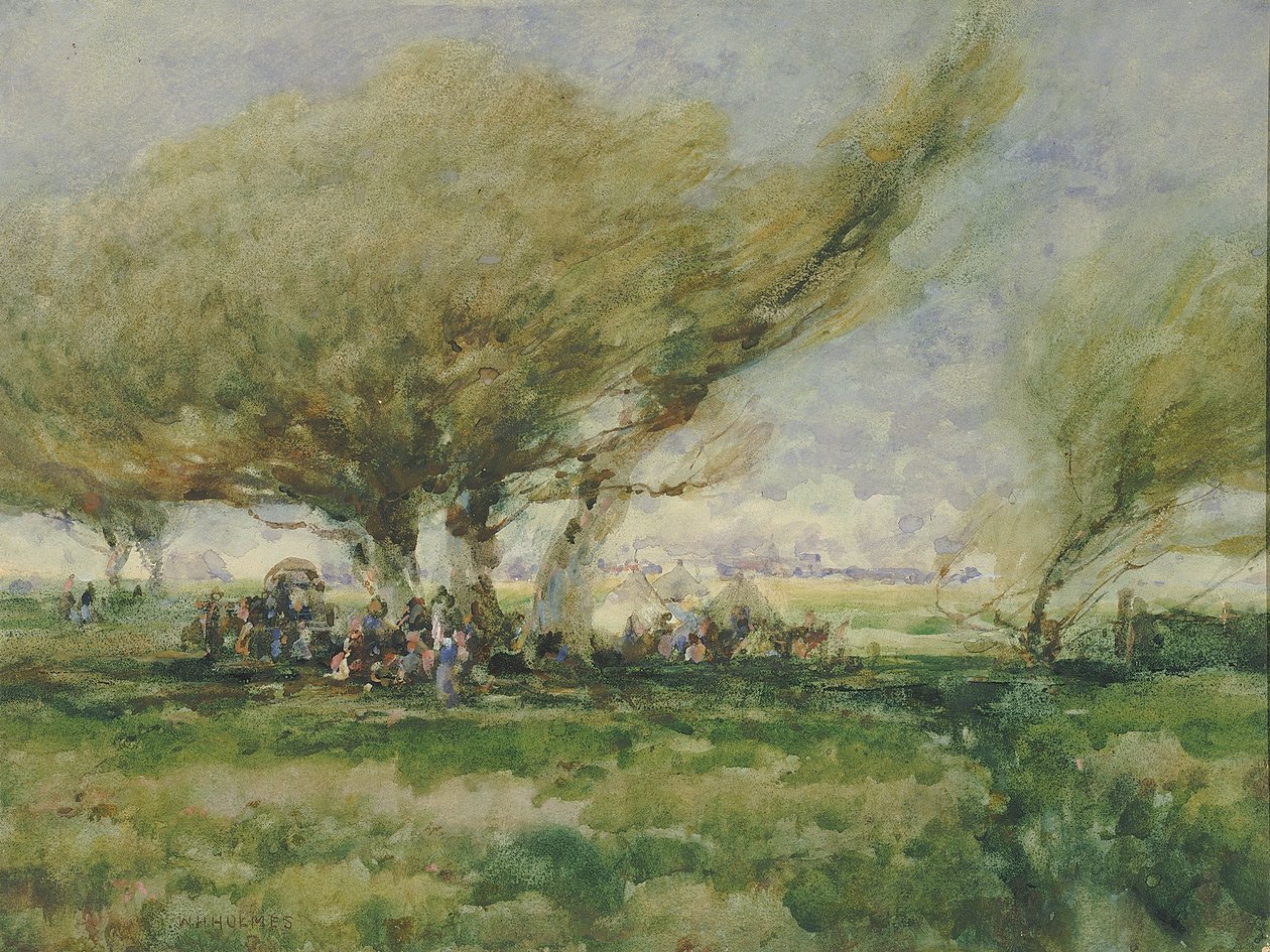 A Gypsy Camp, n.d. av William Henry Holmes