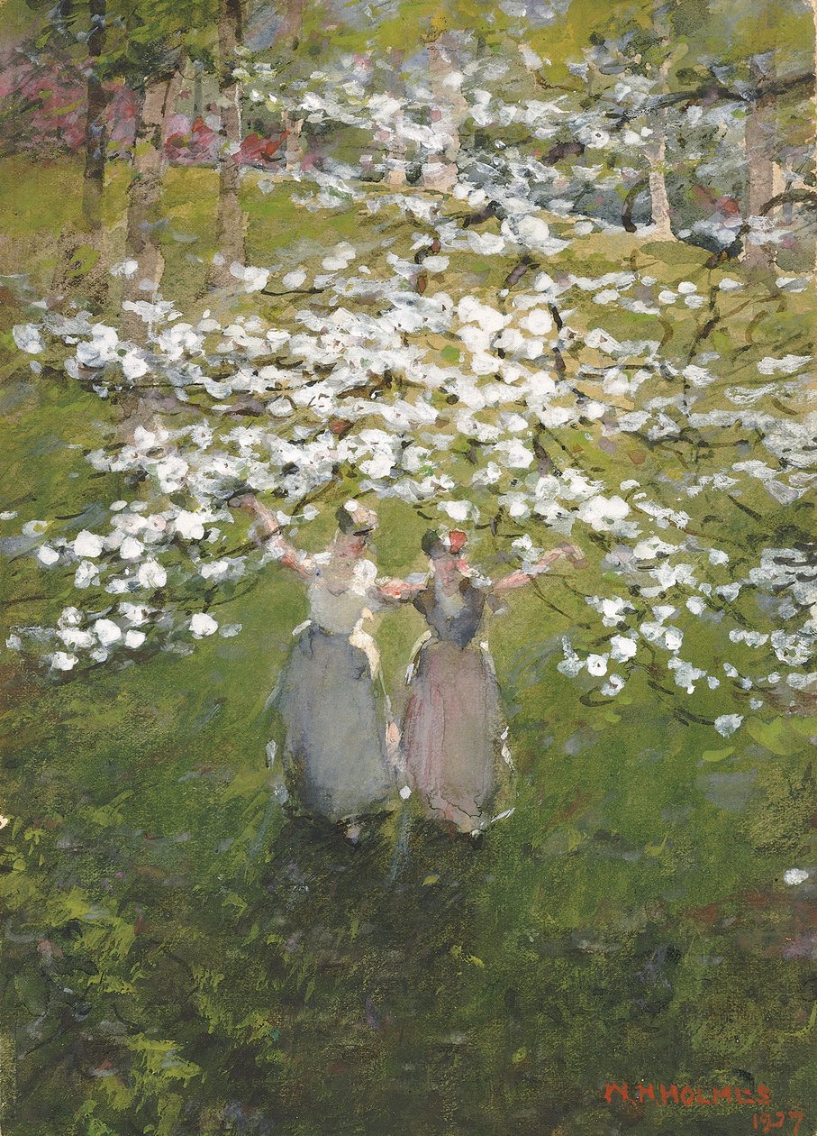 Blossoms, 1927. av William Henry Holmes