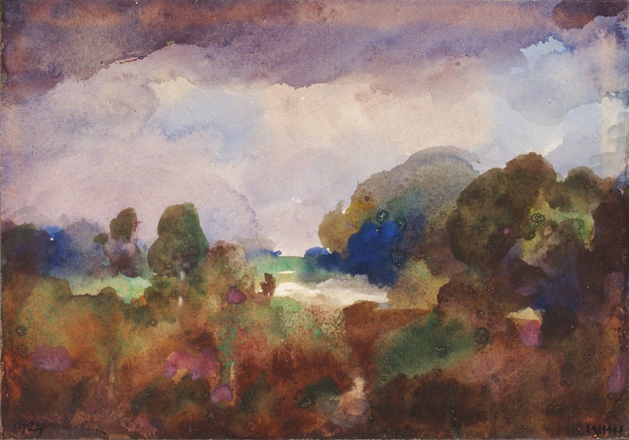 Leker med färgerna, n.d. av William Henry Holmes