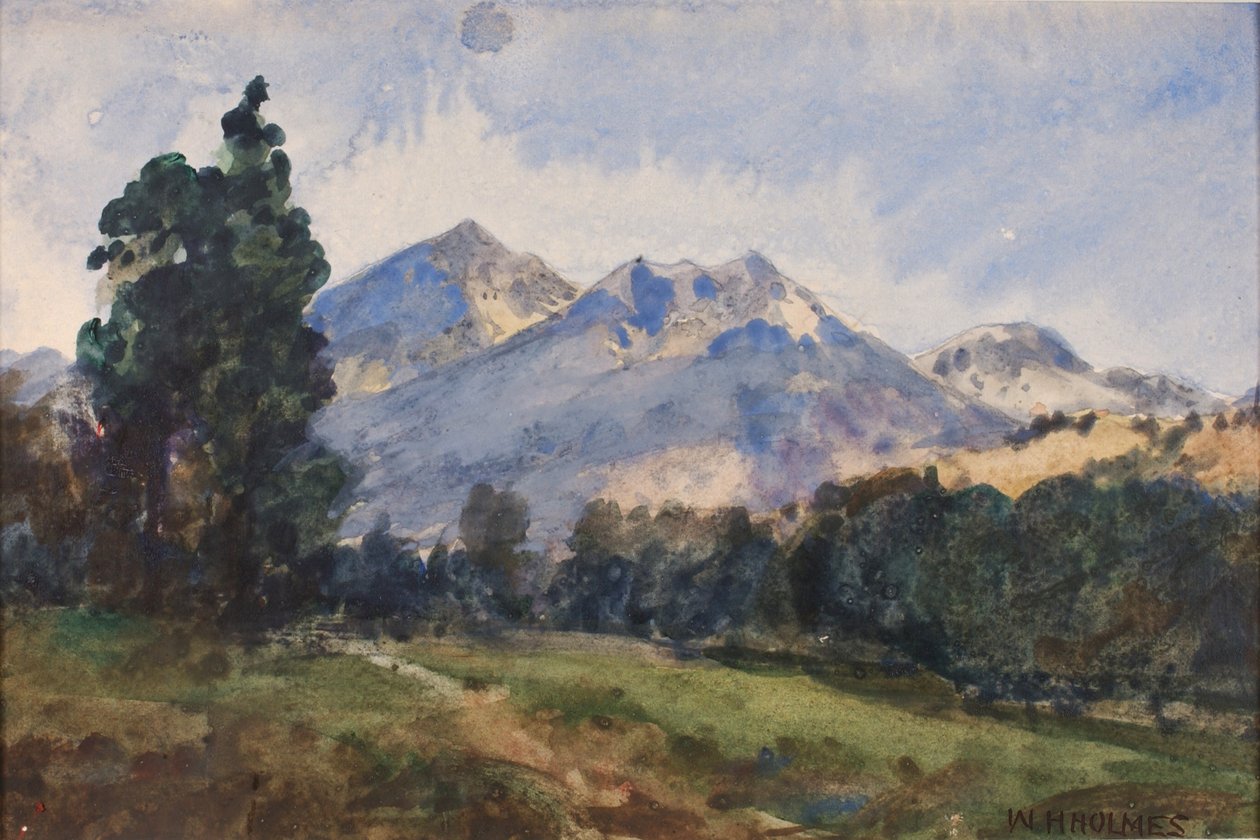 Wyoming Foot Hills, 1921. av William Henry Holmes