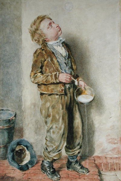 Blåsa bubblor av William Henry Hunt