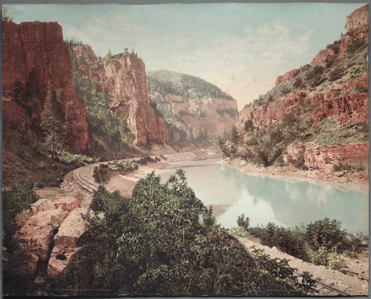 Echo Cliffs, Grand River Canyon, 1890-talet. av William Henry Jackson