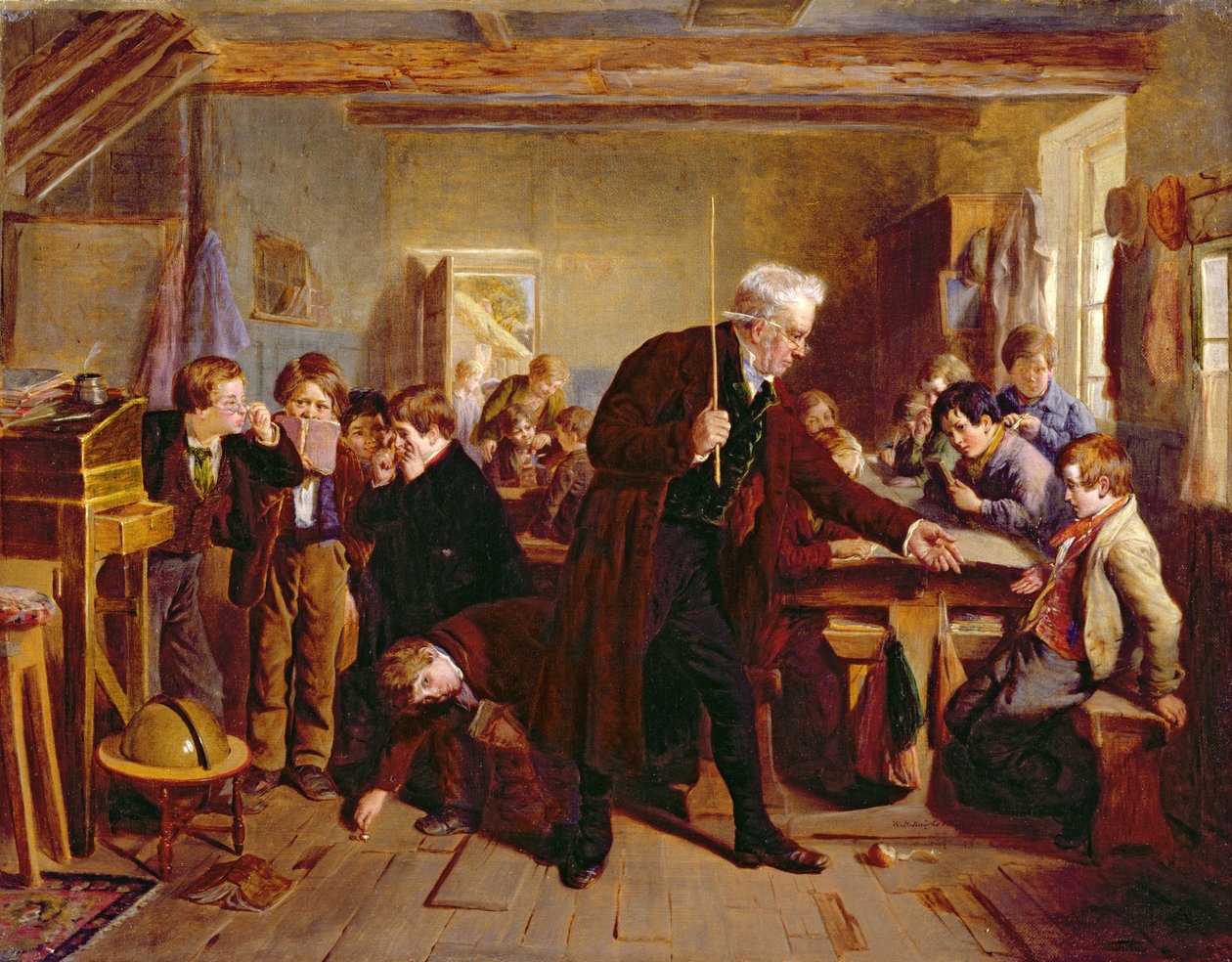 Byskolan, 1857 av William Henry Knight