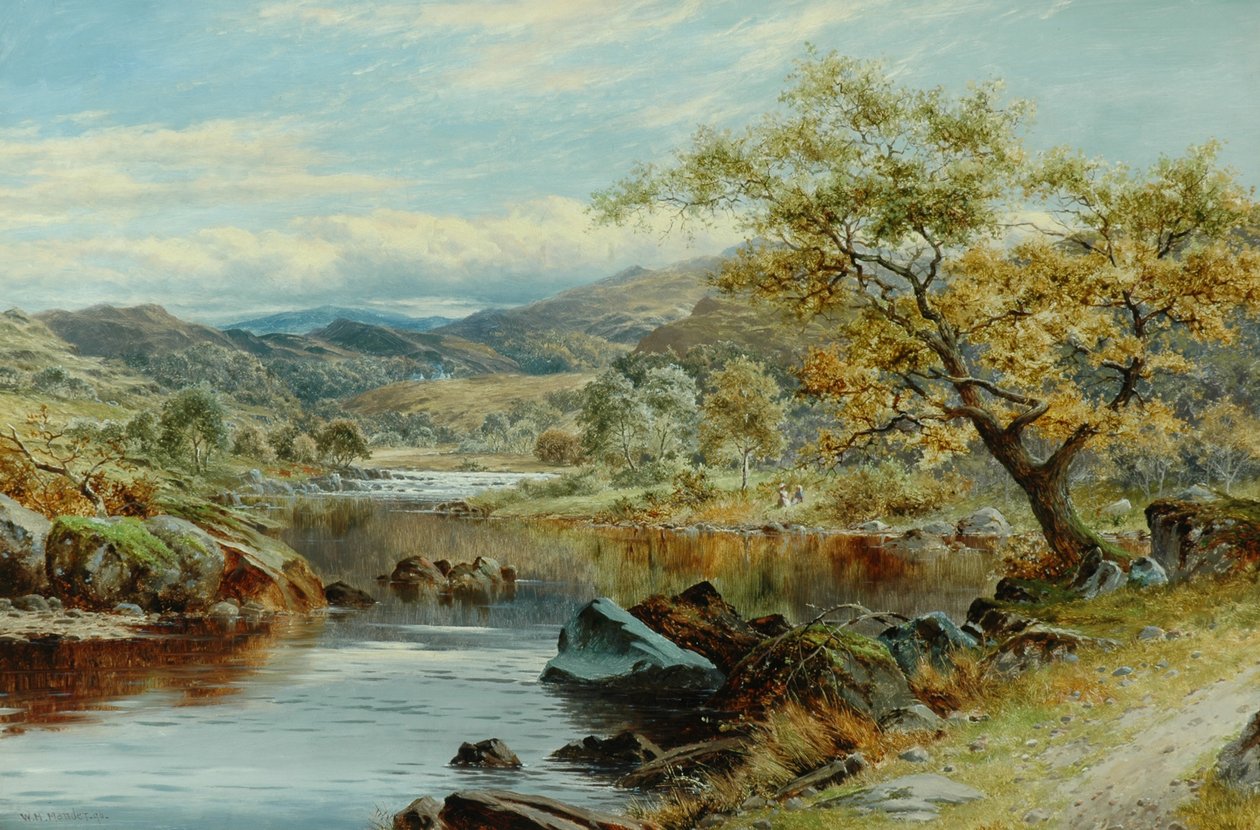 Lledrdalen, Capel Curig av William Henry Mander