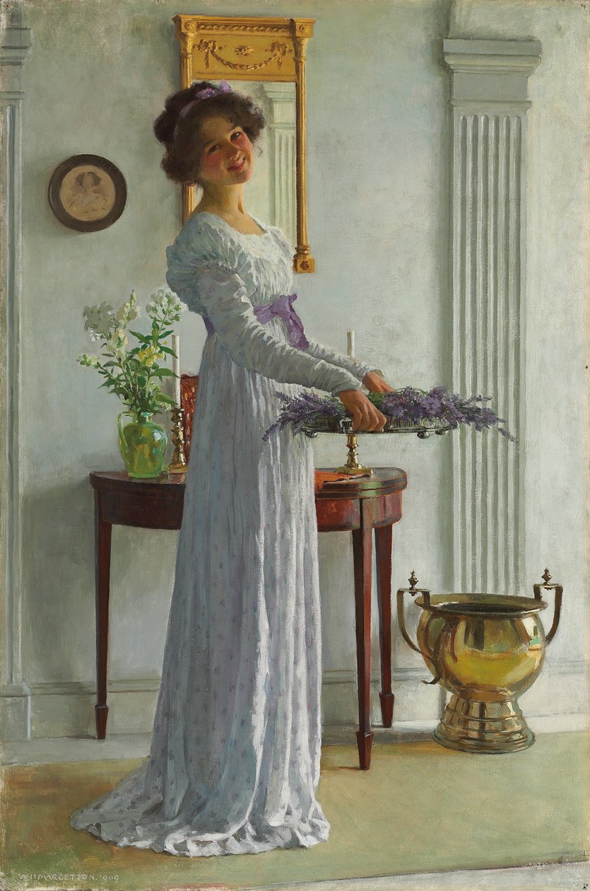 Färsk lavendel av William Henry Margetson