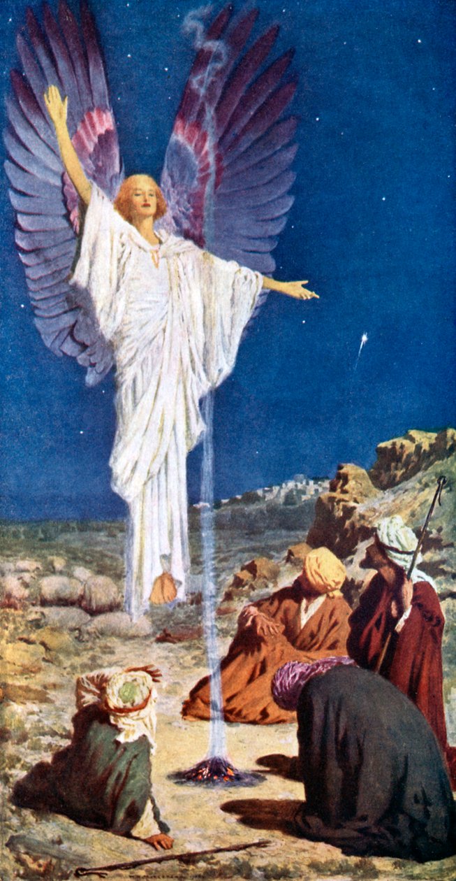 Den första Noel, 1926 av William Henry Margetson