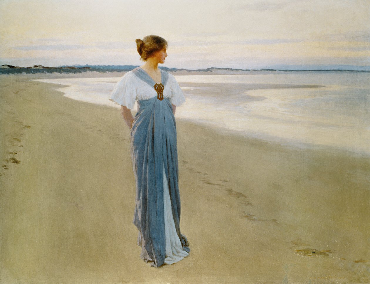 Stranden, 1900 av William Henry Margetson