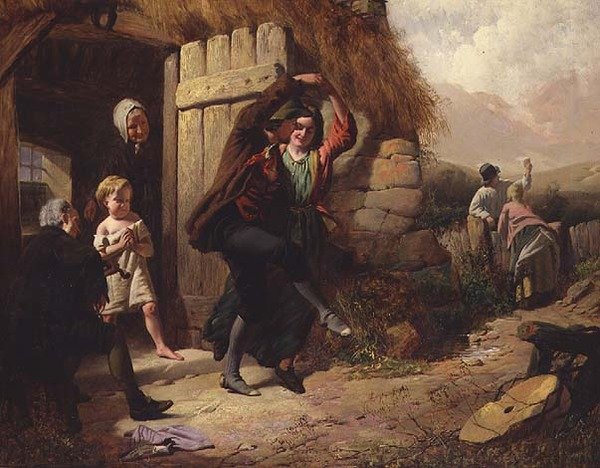 Countrydansare av William Henry Midwood
