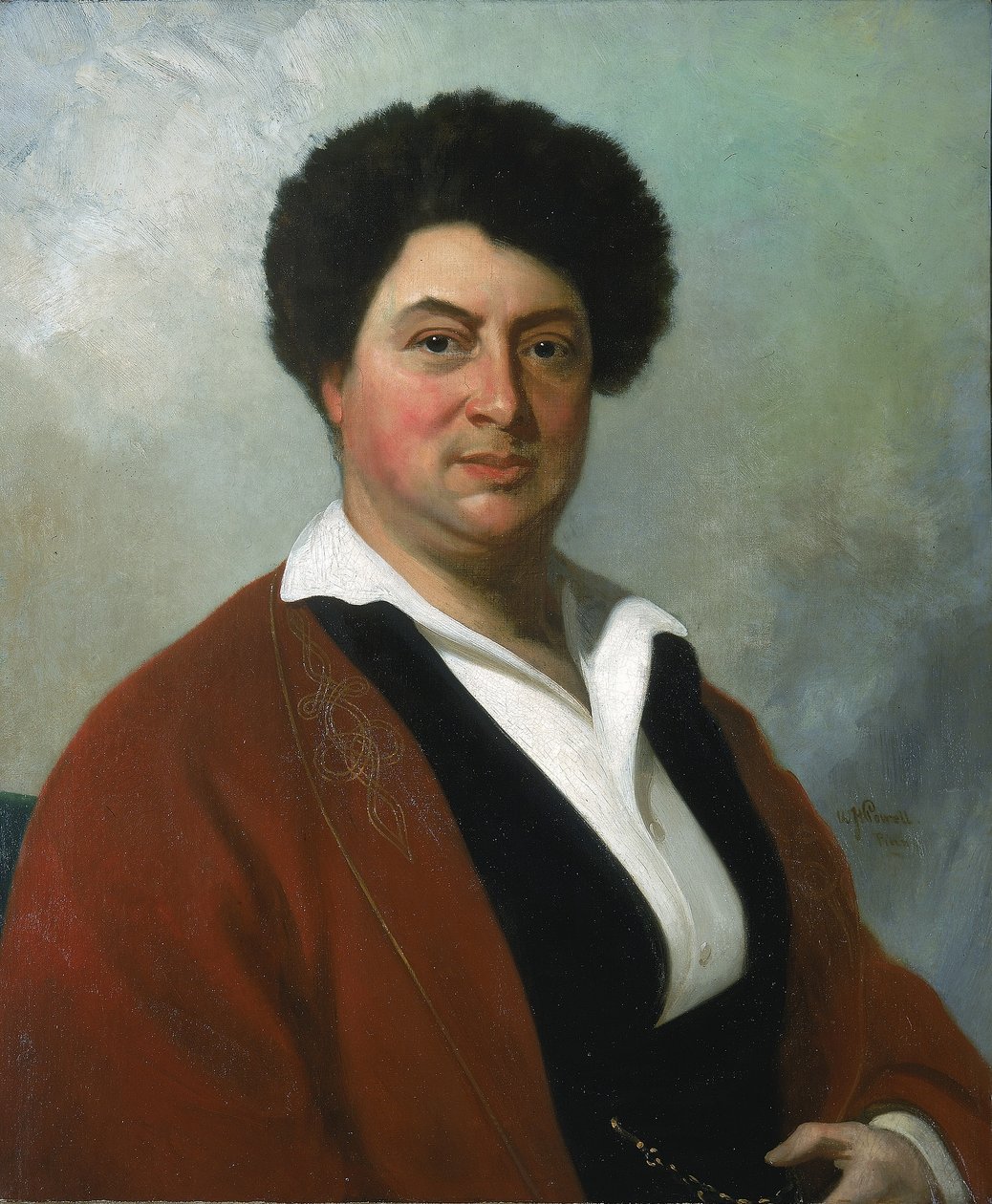 Porträtt av Alexandre Dumas av William Henry Powell