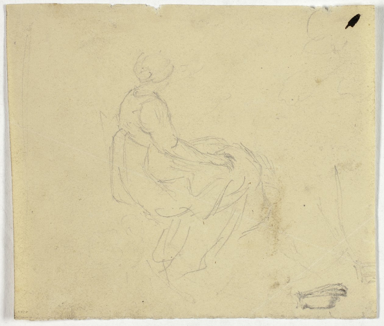 Kvinna sitter av William Henry Pyne