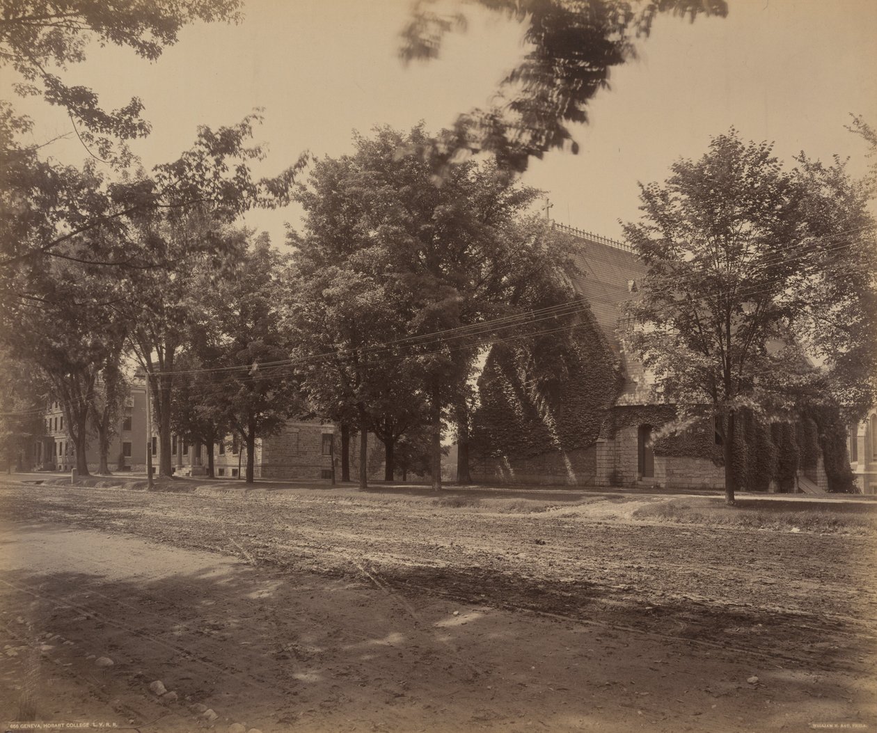 Genève, Hobart College,ca. 1895 (foto) av William Herman Rau