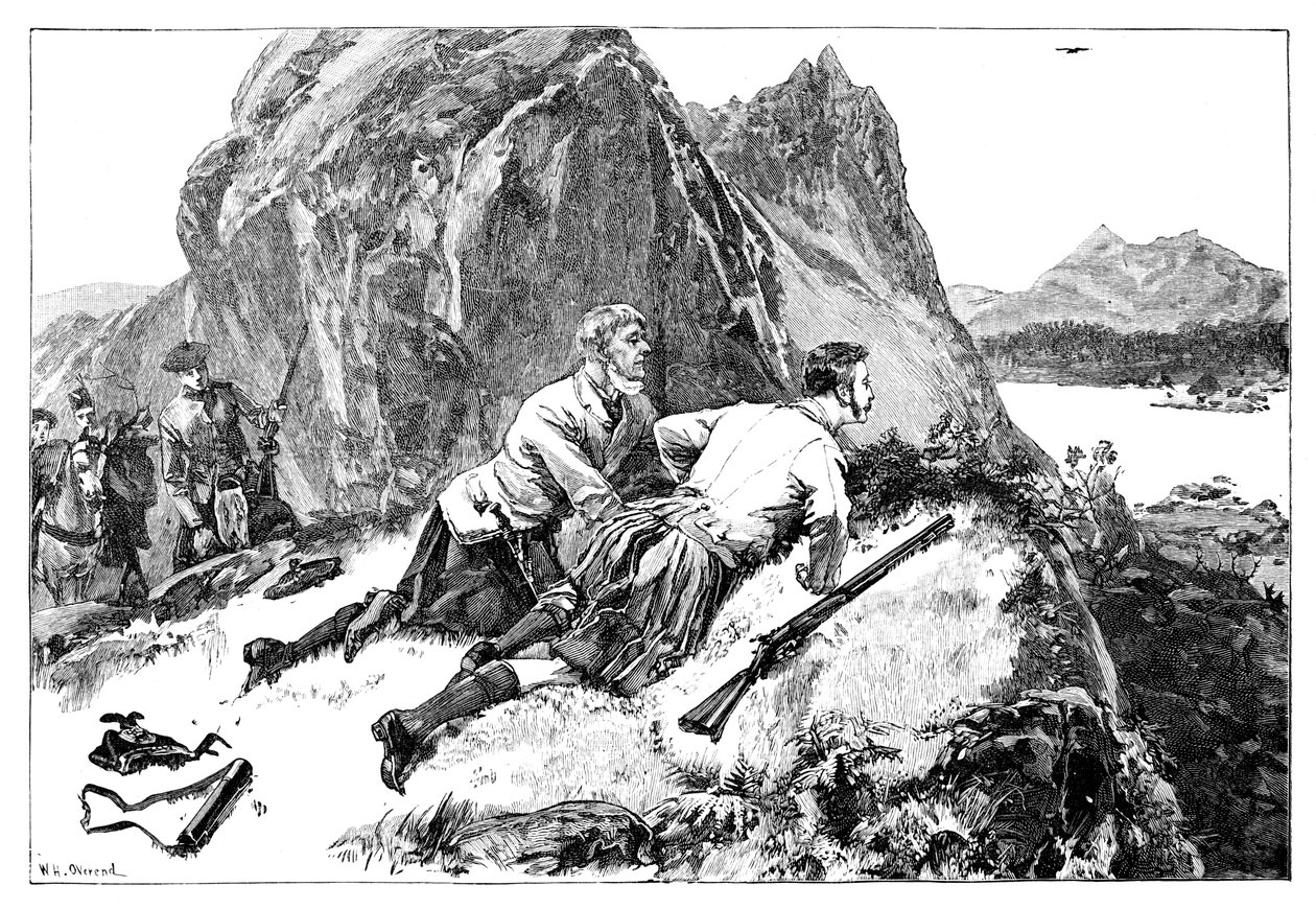 Prins Albert hjortstängsel, c1840-talet, 1900. av William Heysham Overend