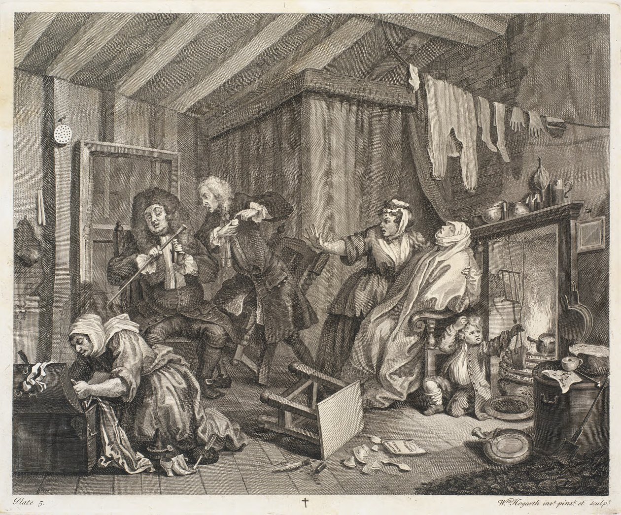 En skökas framsteg av William Hogarth