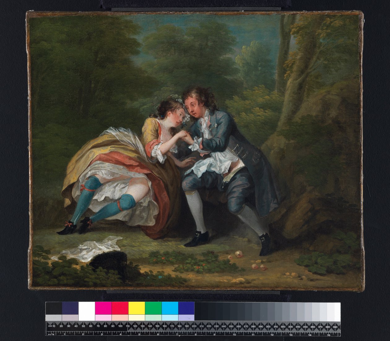 Efter, ca 1730-31 (olja på duk) av William Hogarth
