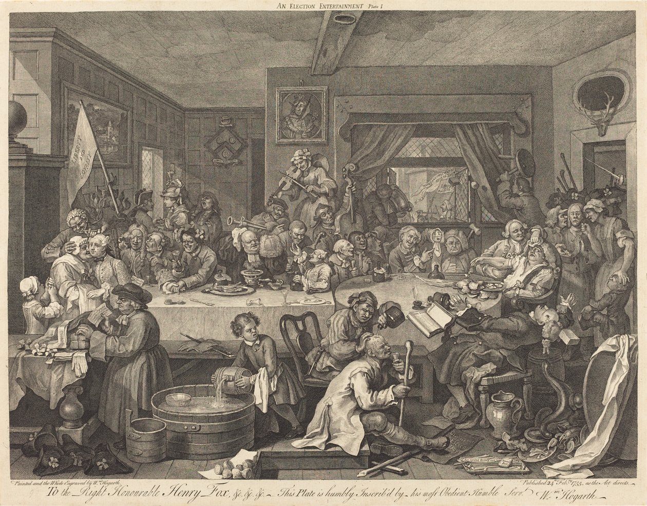 En valunderhållning av William Hogarth