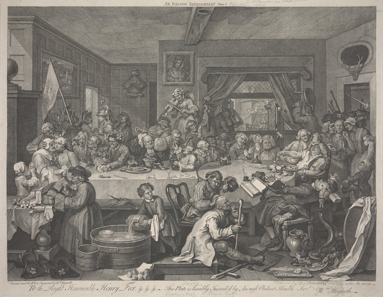 En valunderhållning av William Hogarth