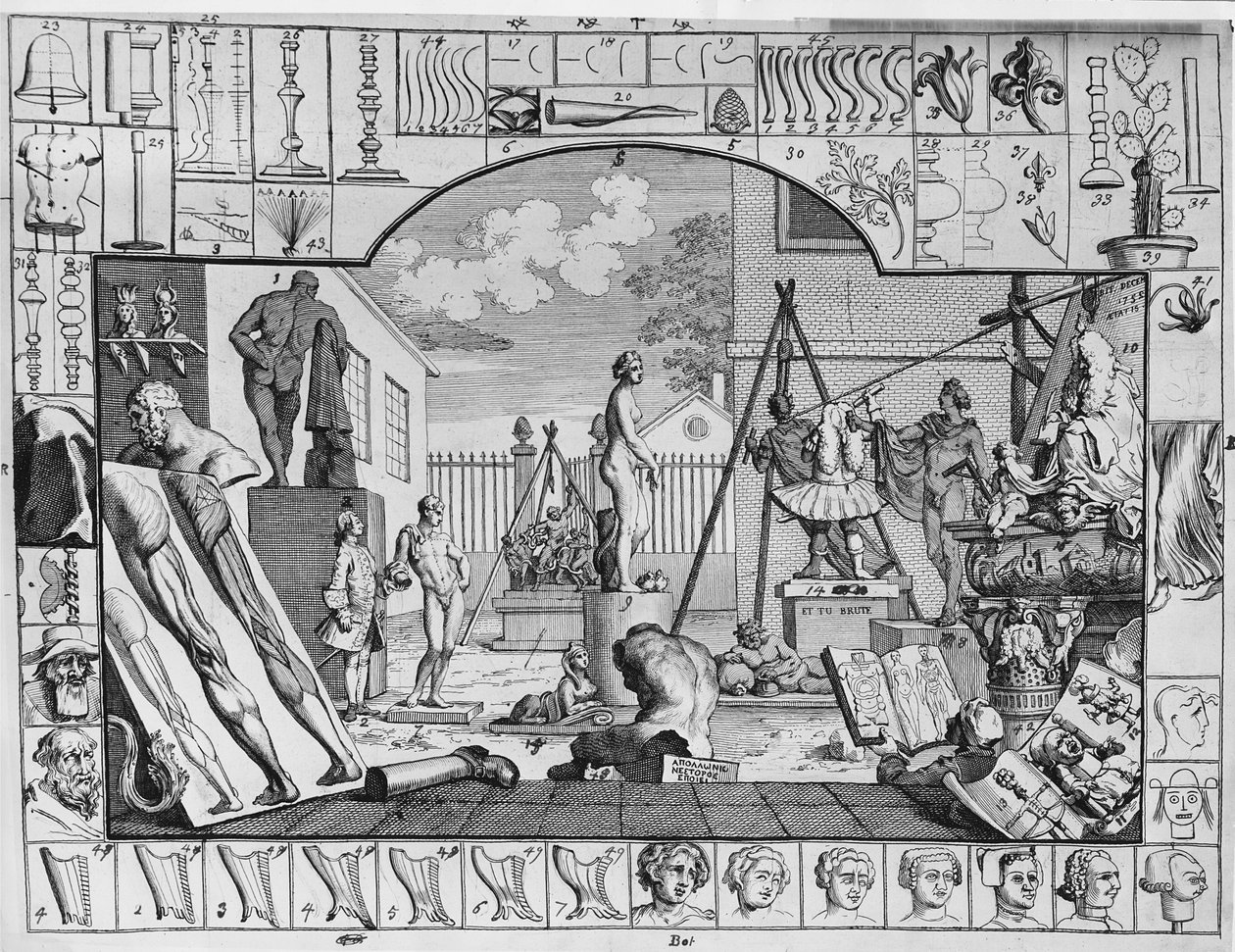 Analysis of Beauty, Plate 1, 1753 av William Hogarth