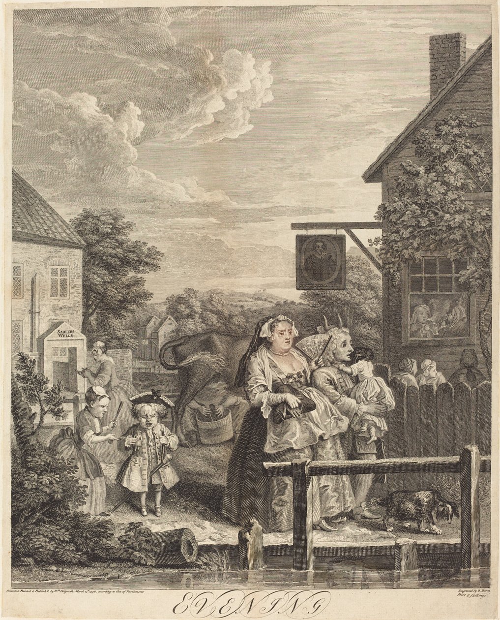 Kväll av William Hogarth