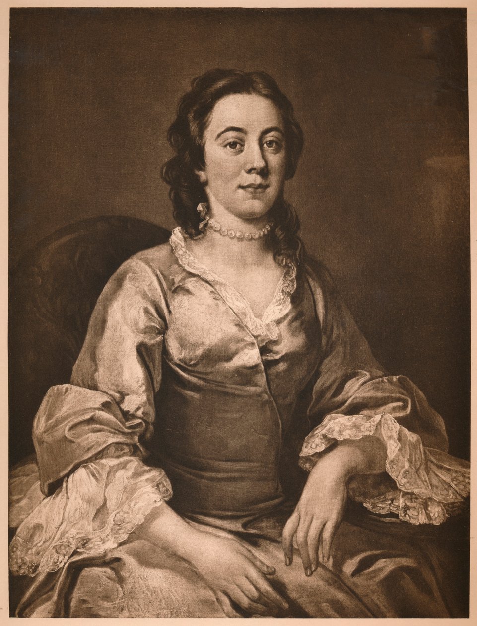 Frances Arnold, 1738-1740 av William Hogarth