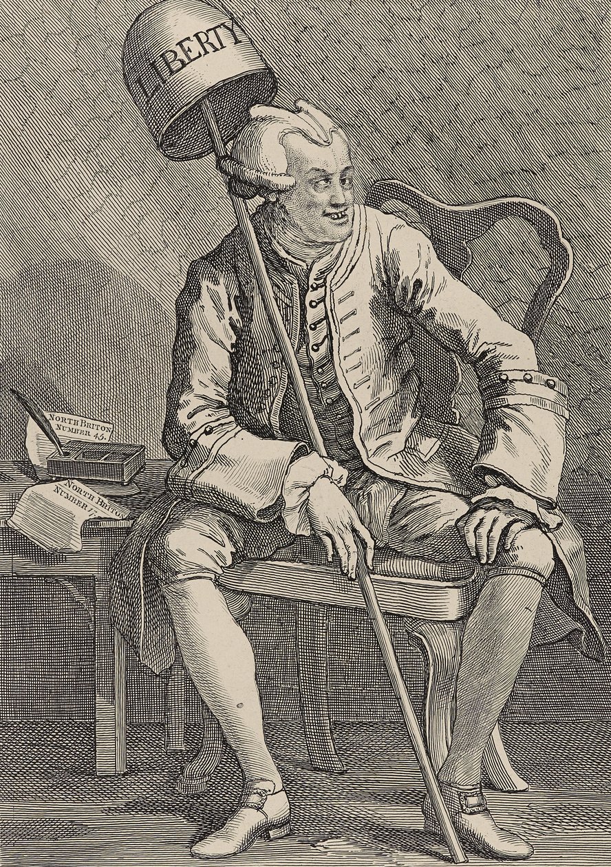 John Wilkes, Esq. av William Hogarth