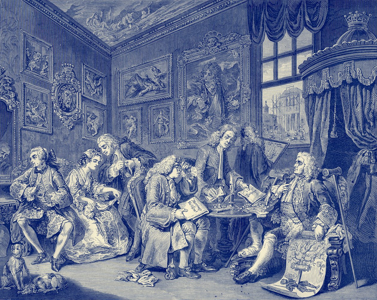 Marriage a la Mode av William Hogarth av William Hogarth