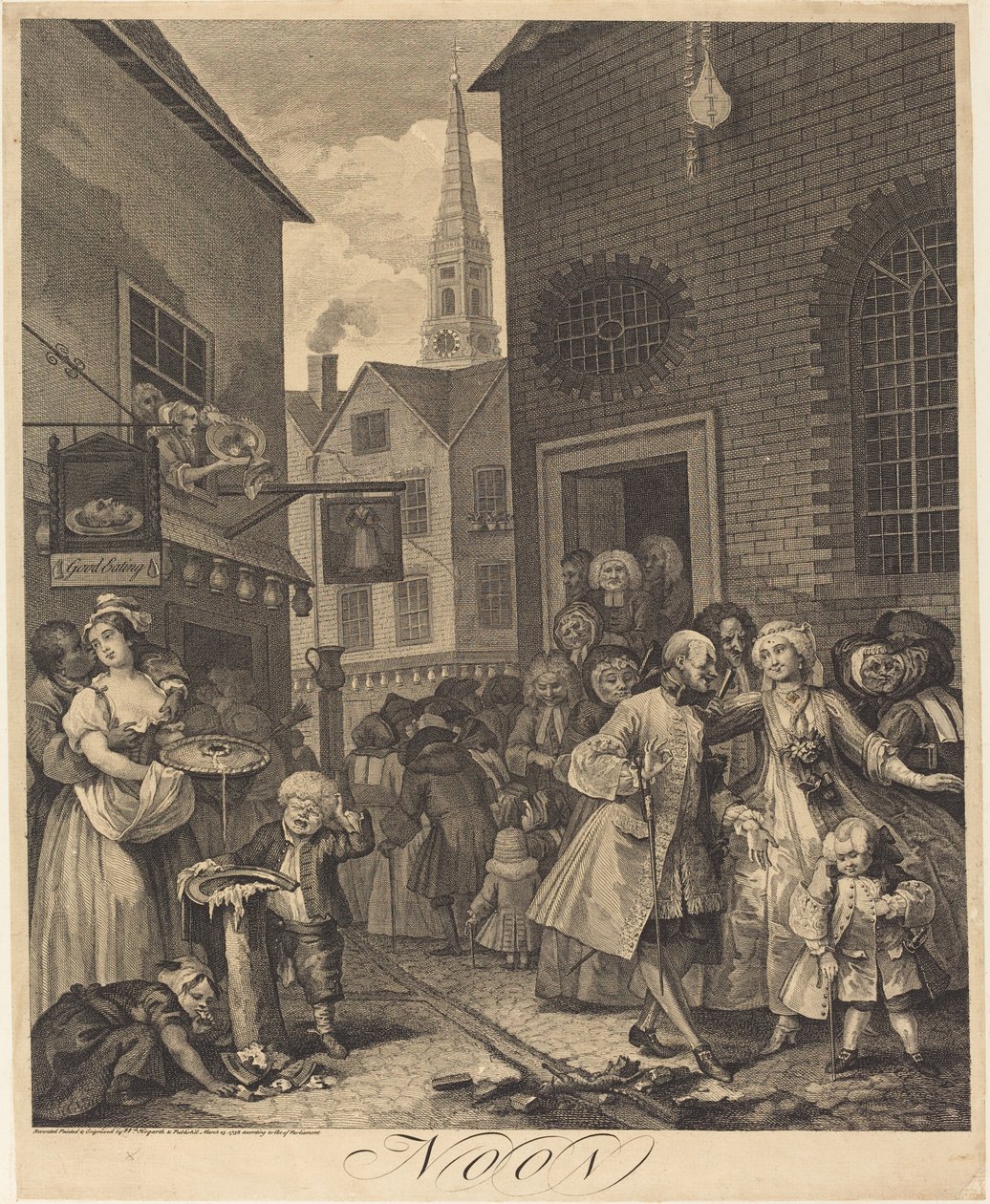 Middag av William Hogarth