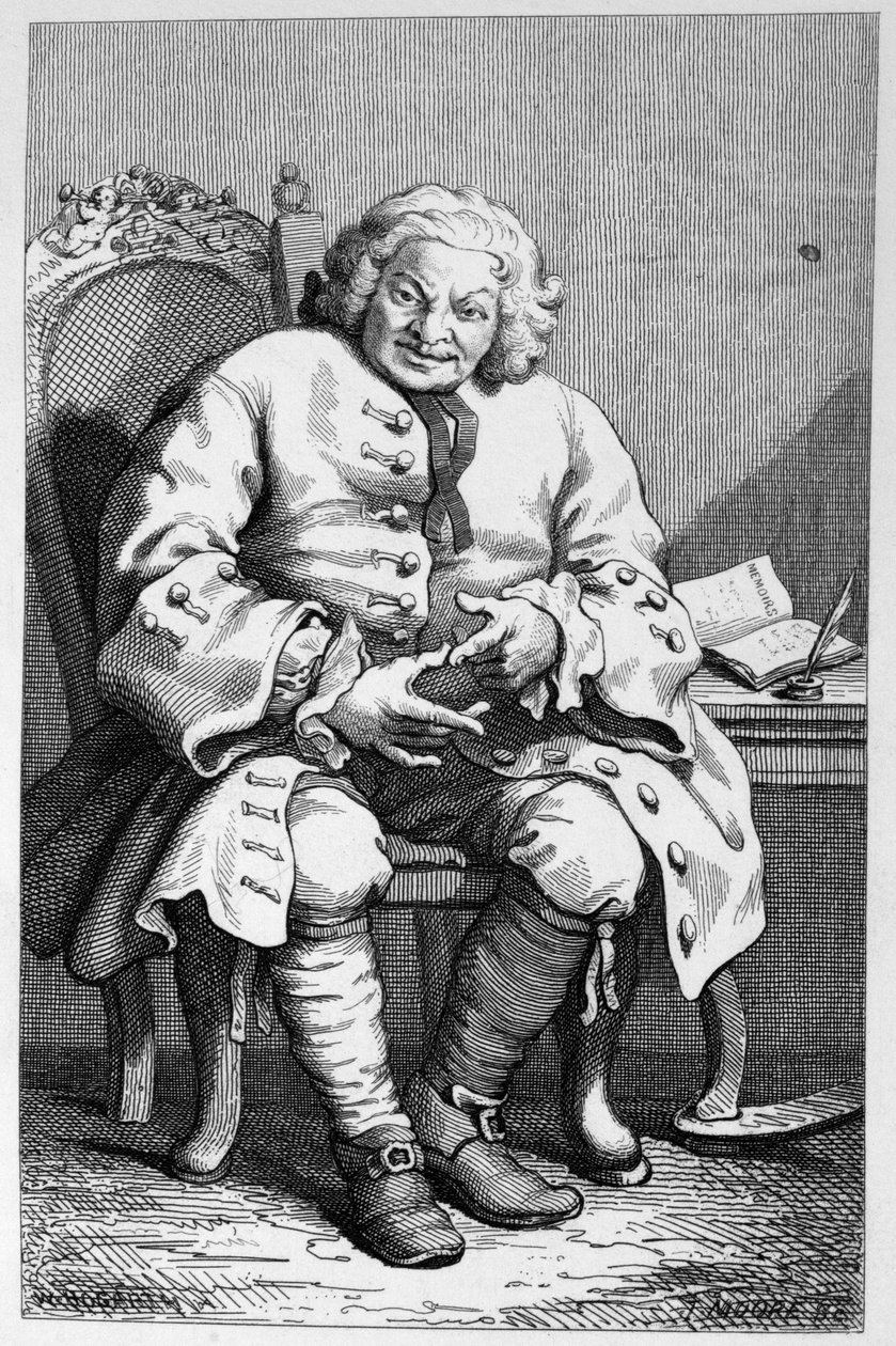 Simon Lord Lovat av William Hogarth