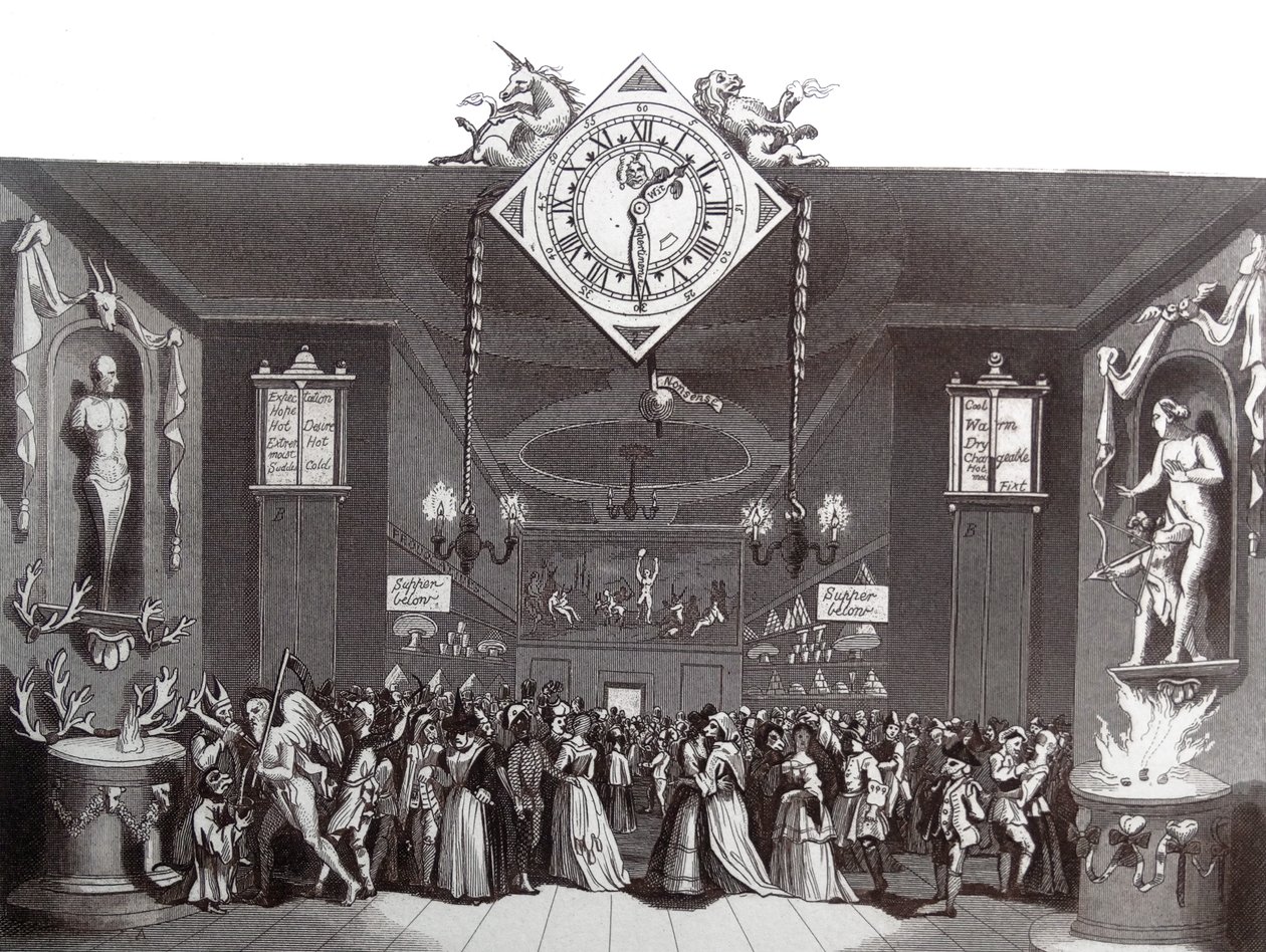 Maskeradbiljetten av William Hogarth