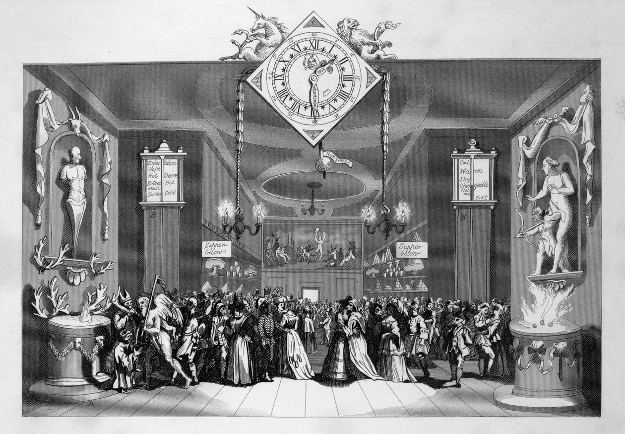 Maskeradbiljetten av William Hogarth