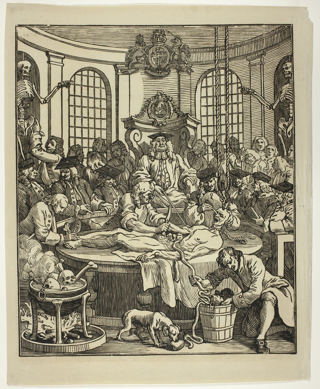 Grymhetens belöning av William Hogarth