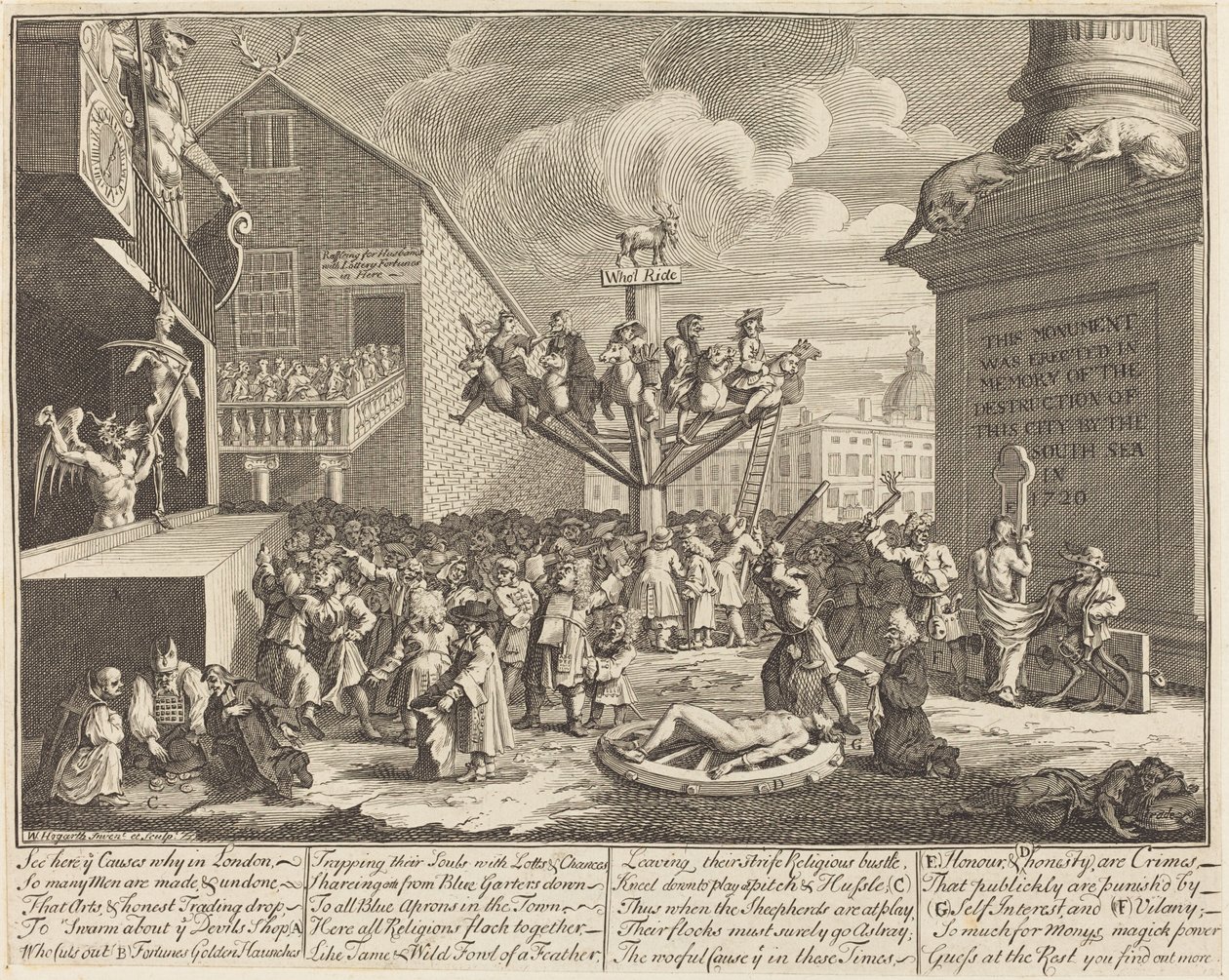 Söderhavsprogrammet av William Hogarth