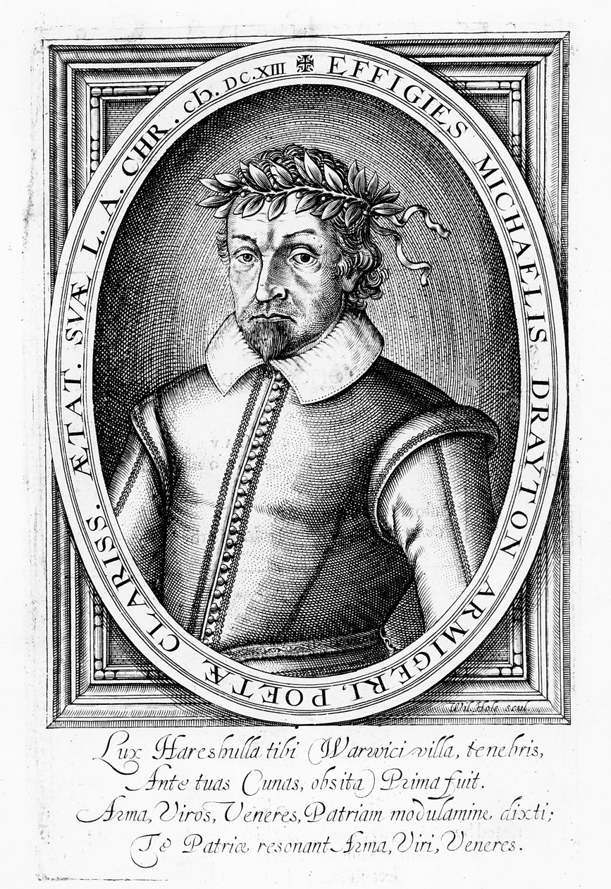 Michael Drayton av William Hole