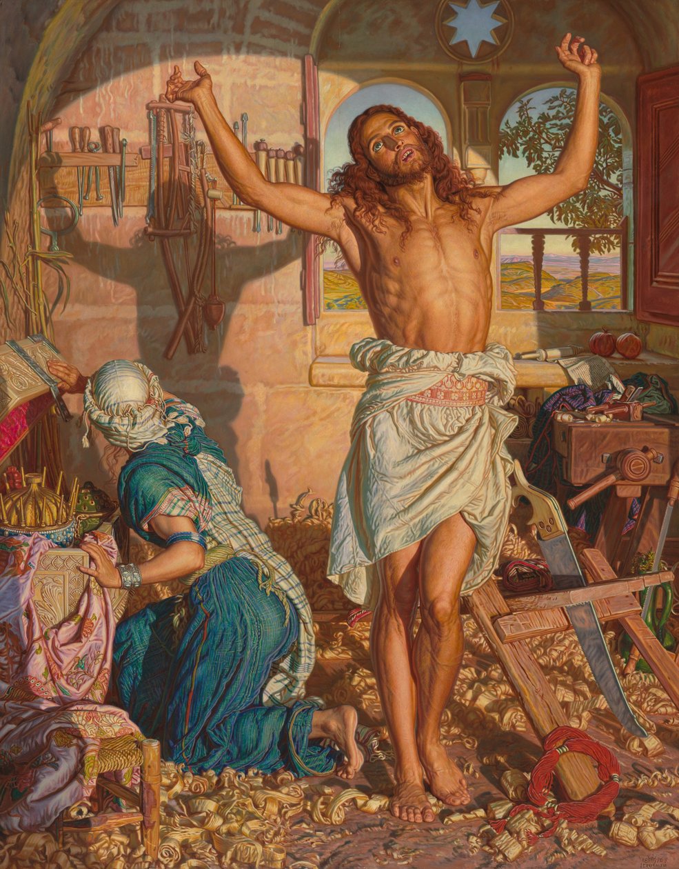 Dödens skugga av William Holman Hunt