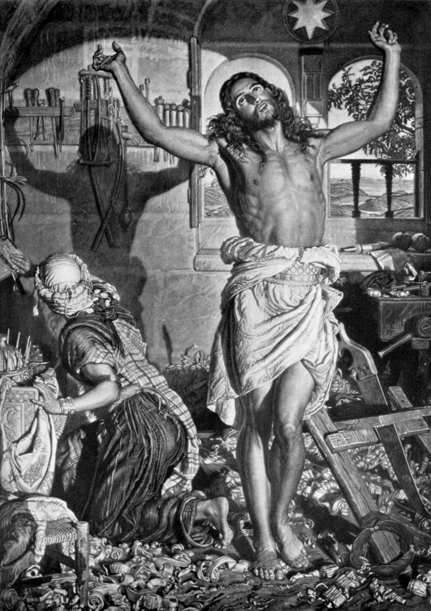 The Shadow of the Cross, 1926. av William Holman Hunt