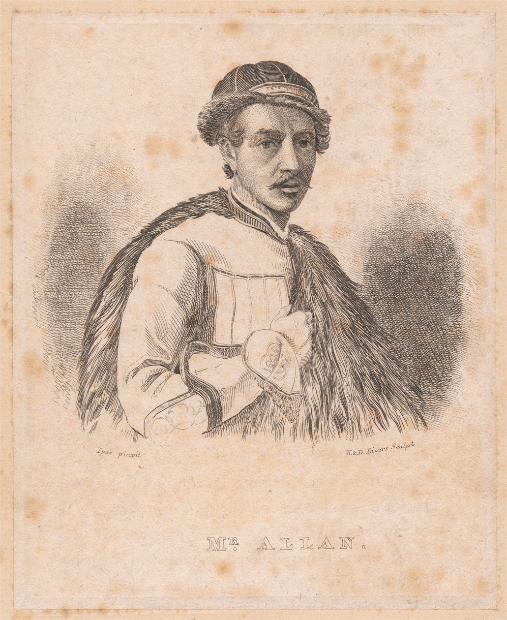 Herr Allan av William Home Lizars
